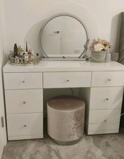 Pimlico Dressing Table With Mirror & Light