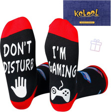 Do Not Disturb I'm Gaming Socks,Men Gifts for Men Teen Boys Dad Him Son Fathers,