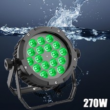 270W Party Light Waterproof RGBWA UV 18LED Par Light DMX Stage Lighting Outdoor