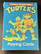 VINTAGE TEENAGE MUTANT NINJA TURTLES PLAYING CARDS