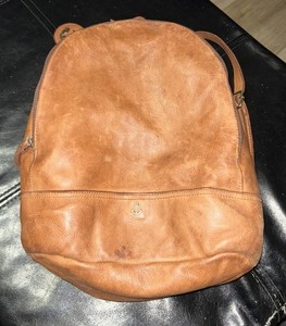 Harbour 2nd Distressed Cognac Leather Backpack Purse Vintage Patina Boho Grunge Harbour 2Nd Backpacks for Women on Sale up to 90% Off: Poshmark main image 2