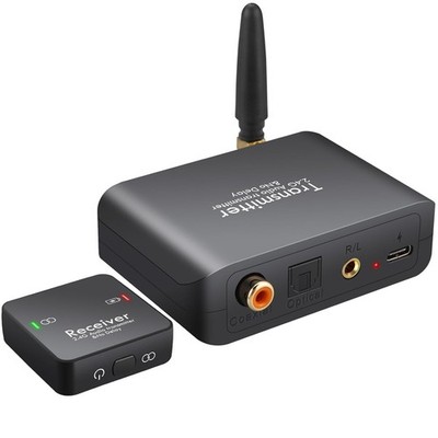 PROZOR Wireless Audio Transmitter Empfänger für TV 192kHz/24bit Audio Adapter
