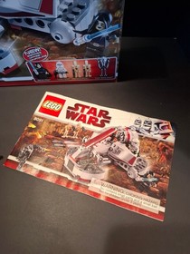 LEGO Star Wars Republic Swamp Speeder 8091 - Excellent 100%, Minifigs, Box, Book