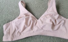 Wacoal 852389 How Perfect Full Figure Unlined Wire Free Bra Beige Nude 42DD