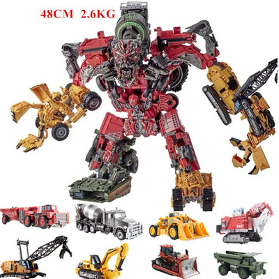 NEW 8 In 1 Oversize Devastator Action Figures Robot Transformation Toy Kids Toys