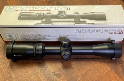 Vortex Crossfire II, 2-7x32, V-Plex MOA, 3x zoom range, center fire, CF2-31001