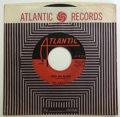 DRIFTERS Fools Fall In Love 45 Atlantic   VG+ | Soul R&B