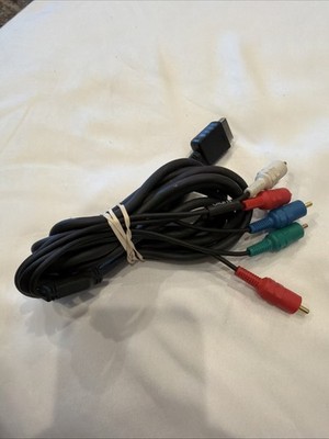 Official OEM Genuine Sony PlayStation 2 PS2 Component AV Cable SCPH-10100 U!