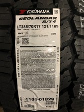 4 New Lt 285 70 17 Lre 10 Ply Yokohama Geolandar At4 All Terrain Tires