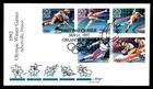 Mayfairstamps US FDC 1992 Florida Olympic winter games in Albertville France Fir