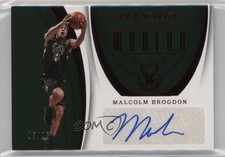 2017 Panini Immaculate Modern Marks Red 5/25 Malcolm Brogdon #MK-MBG Auto 0ud4