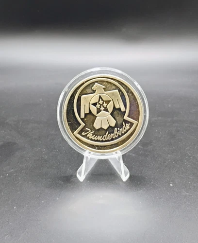 Rare Vintage Thunderbirds No 1 One Troy OZ 999 Fine Silver Round Capsule