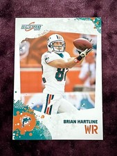Brian Hartline ‘10 Score Color Blast Match RC #150 MINT Dolphins Jersey Buckeyes
