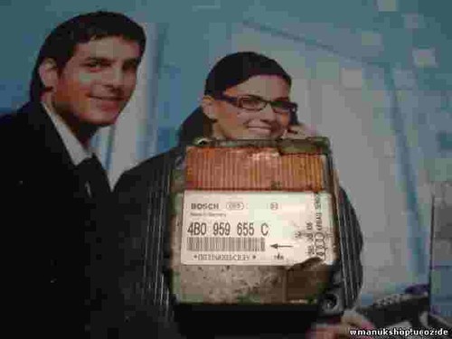 Airbagsensor Airbagsteuergerät Audi A6 4B0959655C 4BO959655C BOSCH 0285001106