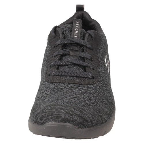 Ladies Skechers 'Arch Fit Refine - Lavish Wish' 104272 Black Lace Up Trainers - 第 8/18 張圖片