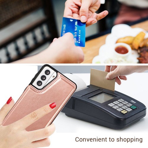 Leather Card Slot Wallet Case Cover Kickstand For Samsung Galaxy A13 A33 A53 A73 - Picture 45 of 81