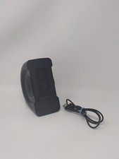 Bluetooth Speaker with Wireless Charger Stand Alarm Clock FM Radio