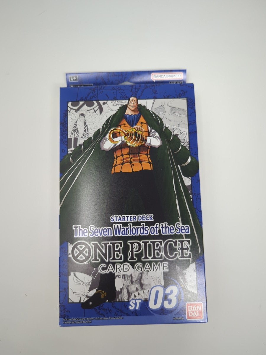 【未開封】ワンピース スタートデッキ ST-03 英語版1st edition One Piece THE SEVEN WARLORDS OF THE SEA Starter Deck ENGLISH ST03