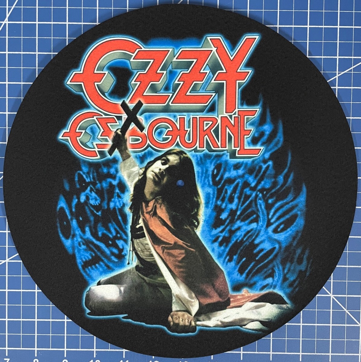OZZY OSBOURNE Turntable Slipmat For Vinyl Records 12