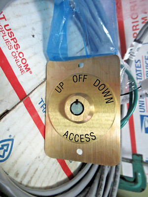 2-Elevator Hoistway Access Key SWITCH ,CABLE,KEYS KONE ELEVATOR KM51582437V002