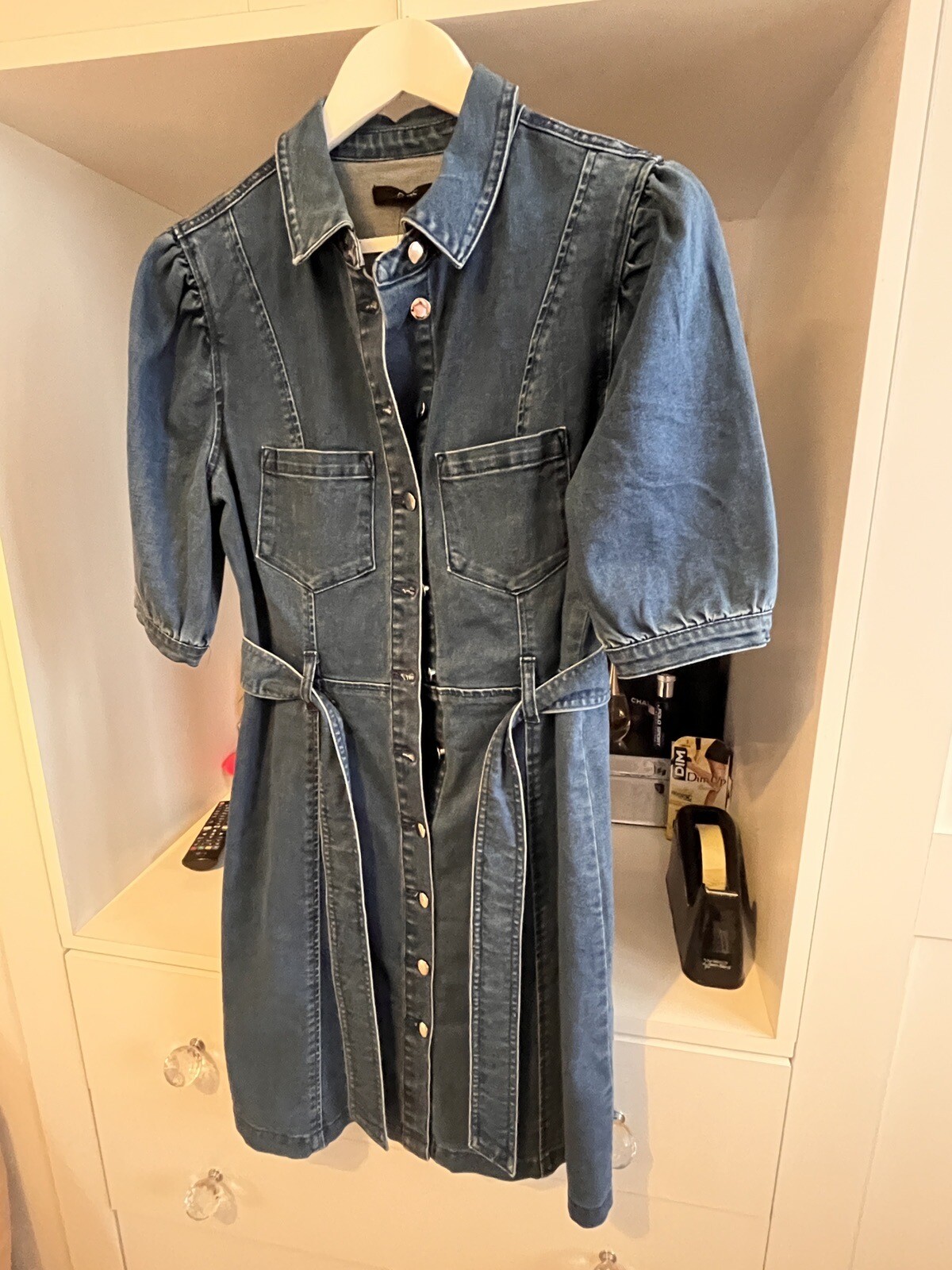 Next Ladies Denim Dress Size 8 eBay