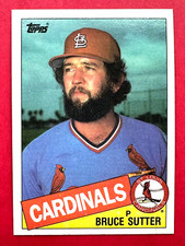 1985 Topps Bruce Sutter #370 St. Louis Cardinals (6x All-Star/CYA/Hall of Fame)