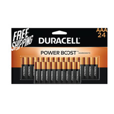 Duracell Coppertop AAA Batteries with Power Boost Ingredients, 24 Count Pack