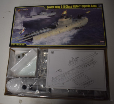 Merit 63503 Soviet Navy G-5 Class Motor Torpedo Boat 1:35 NEU mit OVP