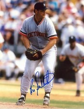 BILL GULLICKSON DETROIT TIGERS SIGNED AUTOGRAPHED 8X10 PHOTO W/COA 