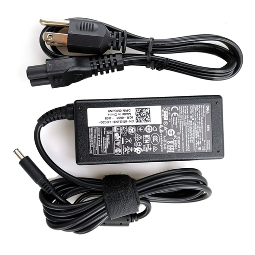 Dell Original Laptop Charger 65W watt 4.5mm tip AC Power Adapter for Inspiron 13