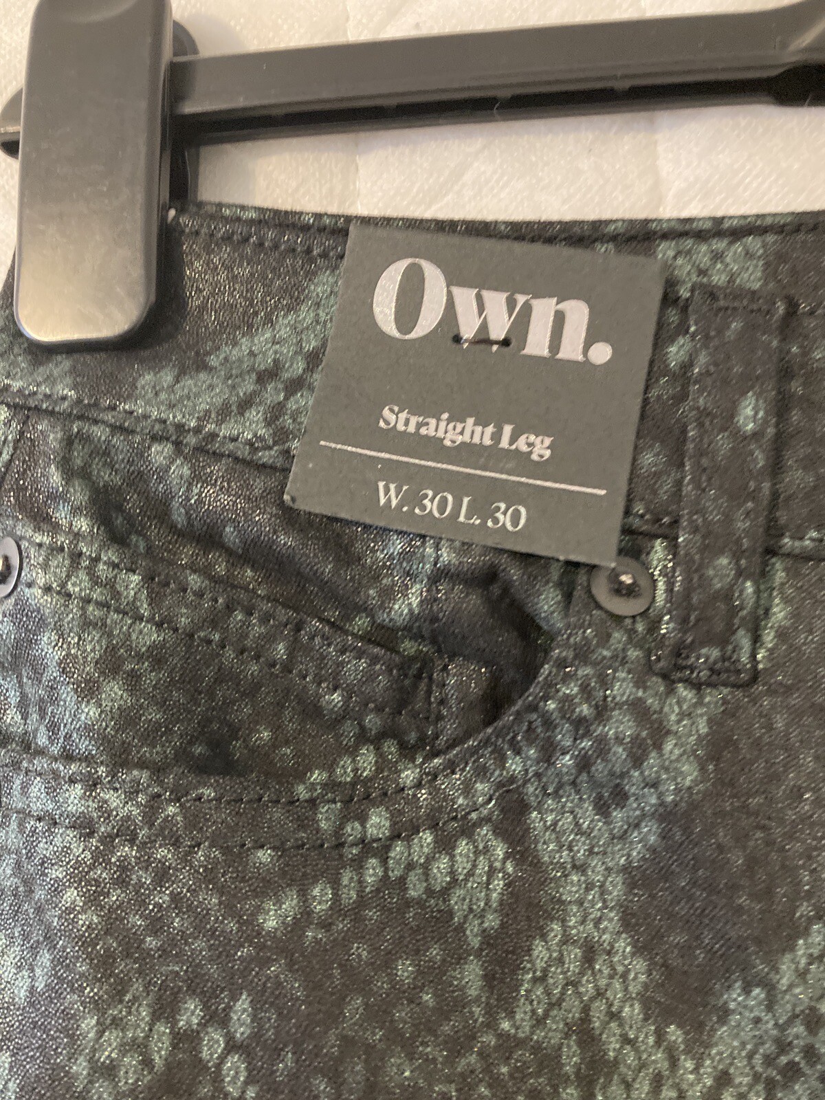 Next (OWN) Animal Print Jeggings/Jeans Size 12 W30”/L 30” BNWT RRP £95 image 2