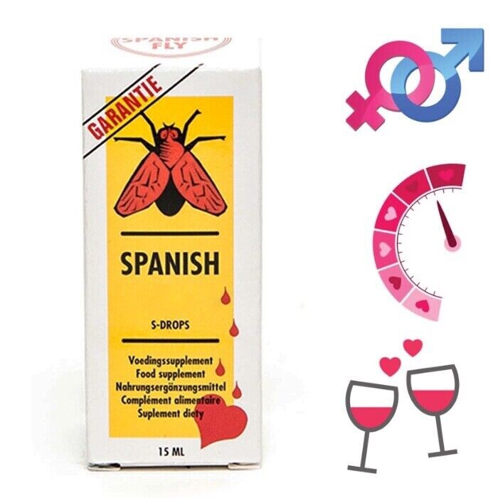 Spanish Sex Drops Extra S-Drops Extra 15ml para Mujer Bebe Libido Su Mujer