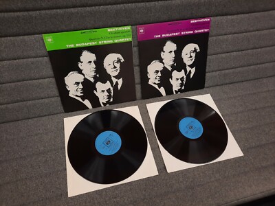 MINT! Beethoven The Budapest String Quartet Quartetto 2 VINYL LP CBS 1973 ITALY