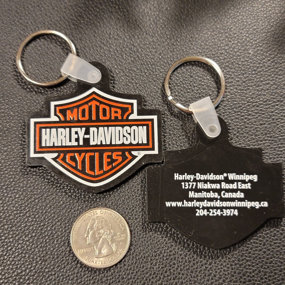 HARLEY DAVIDSON WINNIPEG ~ CANADA ~ International HD Bar & Shield