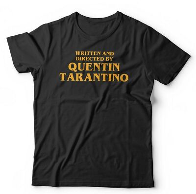 Quentin Tarantino Tshirt geschrieben und inszeniert von Unisex & Kindern - lustig, Filme