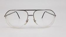 Girard 3240 Eyeglasses Frame France 56 16 140mm Mens Half Rim Metal Aviator