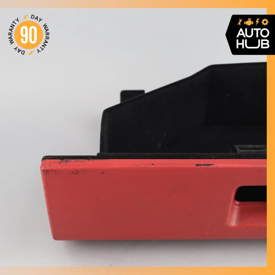 97-04 Mercedes R170 SLK32 AMG SLK230 Dashboard Glove Box Glovebox Red OEM 77k - Image 4 of 4