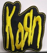 Korn Rock Band Embroidered Applique Patch~3 1/2" x 2 3/4"~Iron~Sew~