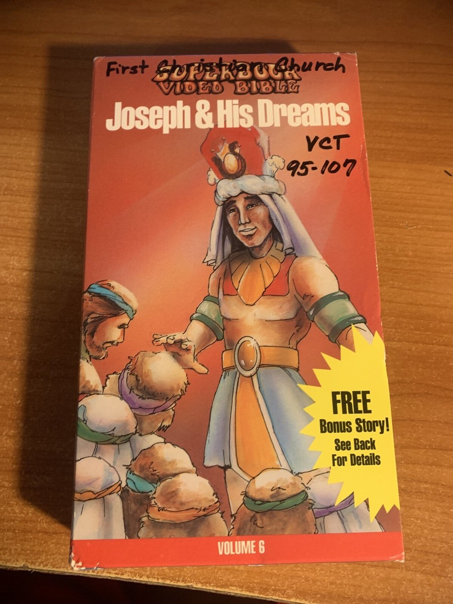 Superbook Video Bible: Joseph and His Dreams (VHS) A Dream Come