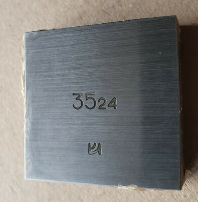 Precision Metric Gauge Block 35.24 mm .