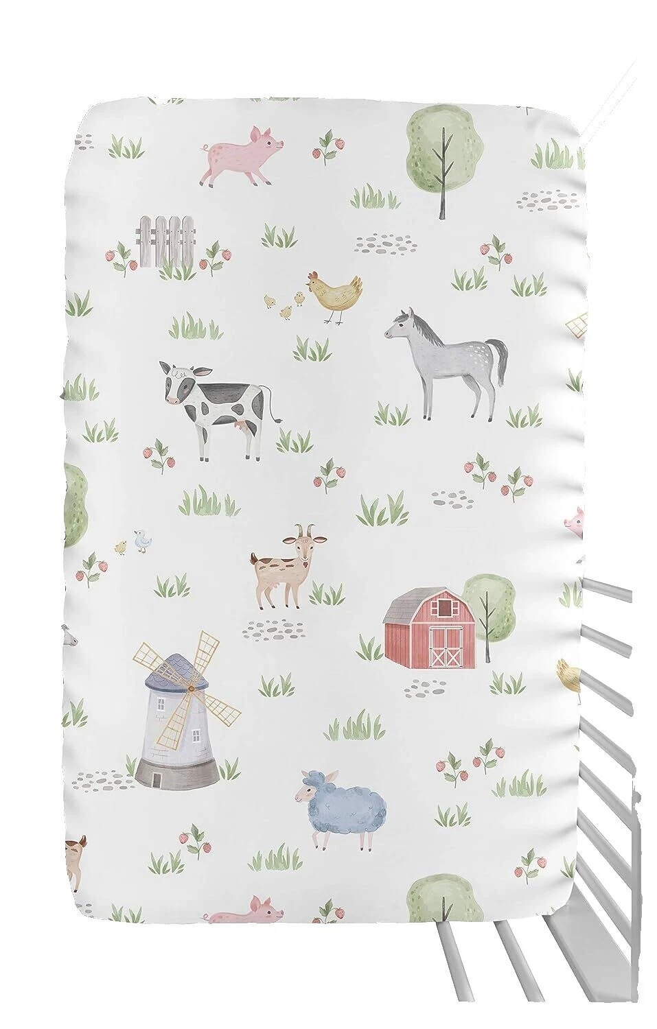La granja de Bebé Niñas Conjuntos de Ropa de cama de vivero