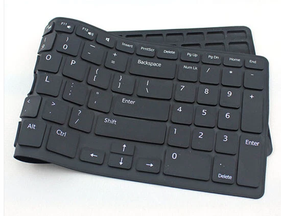   Keyboard Protector Cover Skin Fo New Dell  New  Inspiron 15R -5521 15-3521  - Image 2 of 4