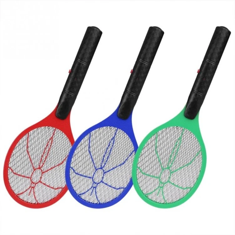 Electric Fly Insect Swatter Bug Mosquito Wasp Zapper Killer Rechargeable Battery