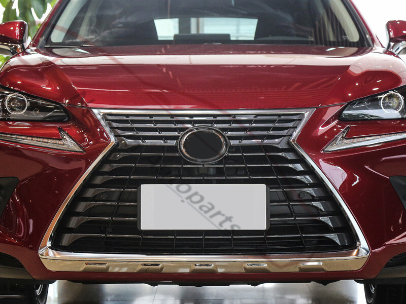 Genuine Replacement Tow Hook Cover For Lexus NX300 2018-2021 - Textured Gray With F-Sport Badge