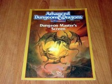 TSR AD D - Advanced Dungeons  Dragons : Dungeon Master's Screen - Accessory