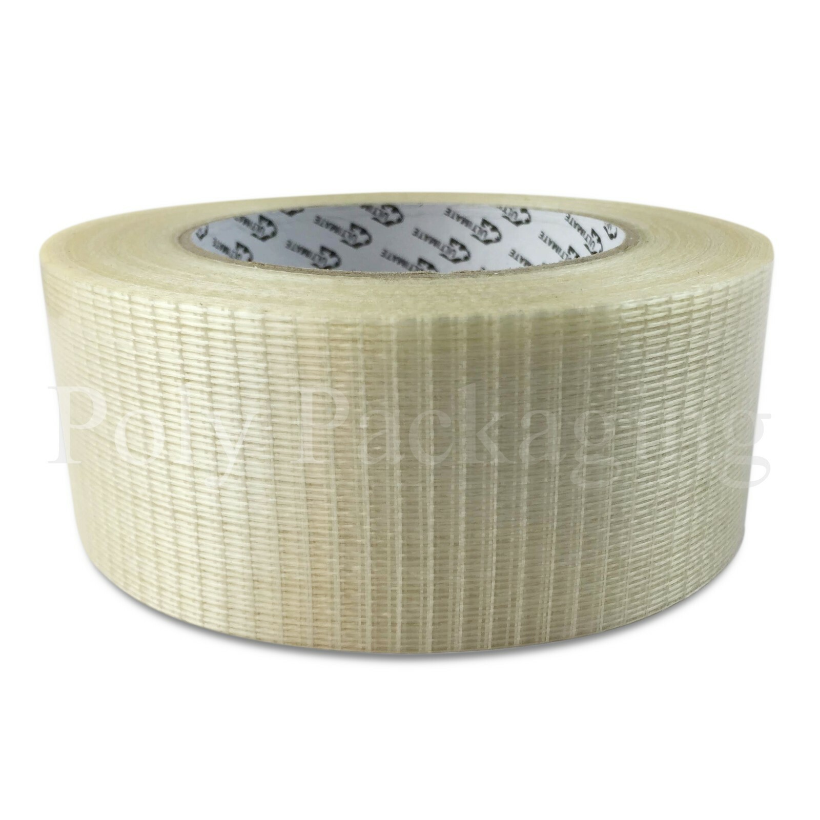 2 x 50mmx50m(2"")Rolls CROSSWEAVE TAPE Reinforced/Filament/Fiberglass Security