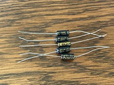 5pc Electrolytic Capacitor Axial 2000hr 105  RoHS 22uF 50V  6x13mm Supertech