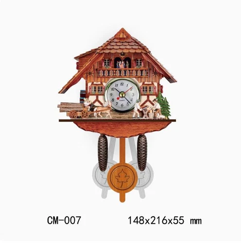 Kuckuck Wanduhr Vintage Antik Holz Hängeuhr Haus Wohnzimmer Deko - Bild 9 von 40