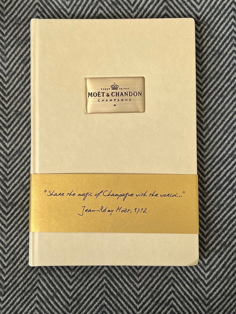 Moet & Chandon Champagne Notebook [ Rare ]