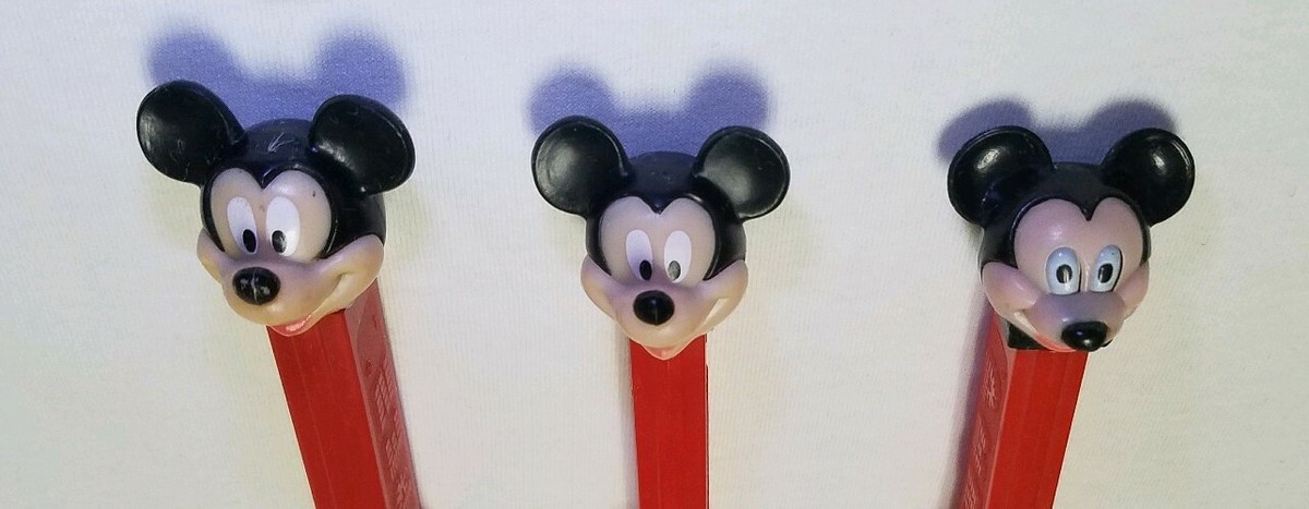 3 Vintage Walt Disney Mickey Mouse Pez Dispensers P3 | eBay